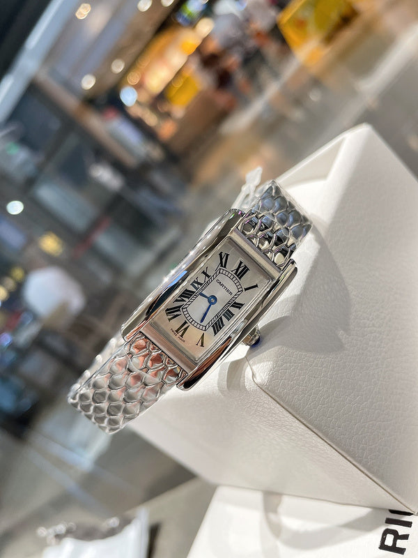 CW3  Sapphire water stone crystal mirror women's watch 34.80 x 19.00 mm