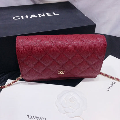 XCP016 Bag leather 19-13-4CM Bag Gold