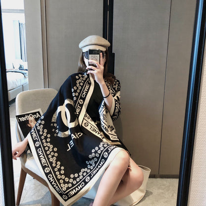 XCC12 Cashmere blend 65-180CM Scarf