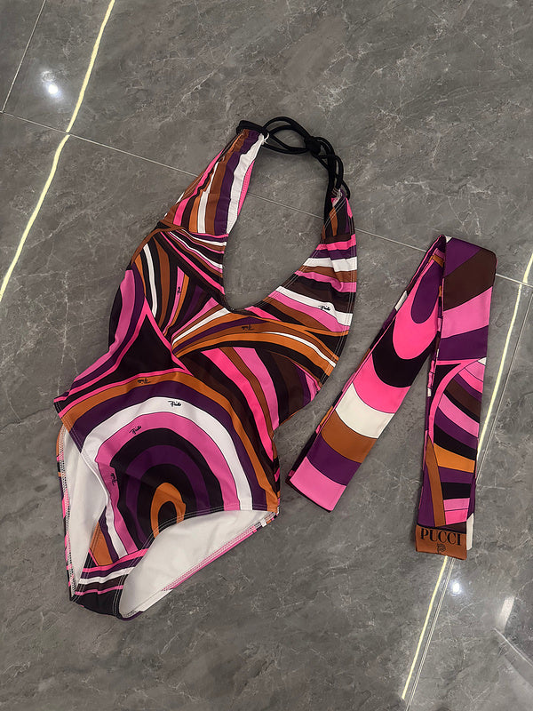 PH2501  Women's one-piece bikini swimsuit