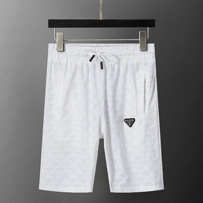 PRC78  New men's short sleeved polo top+shorts clothing