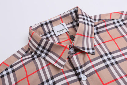 BUC120  New Fashion Summer Suit Short Sleeve Shirt Shorts