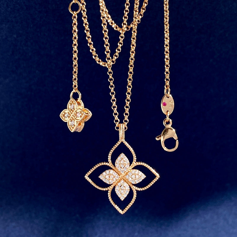 VAN30 Necklace 18K plating gold Jewelry