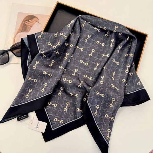 XGC30 Silk satin 90-90CM Scarf
