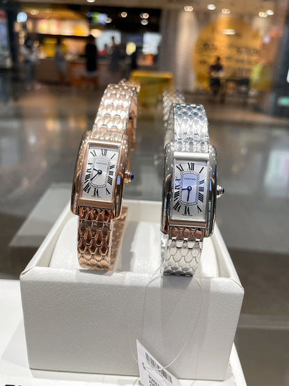 CW3  Sapphire water stone crystal mirror women's watch 34.80 x 19.00 mm