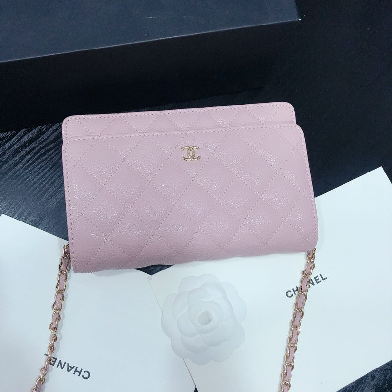 XCP016 Bag leather 19-13-4CM Bag Gold
