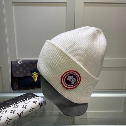 PGH1   Side label yarn knitted hat