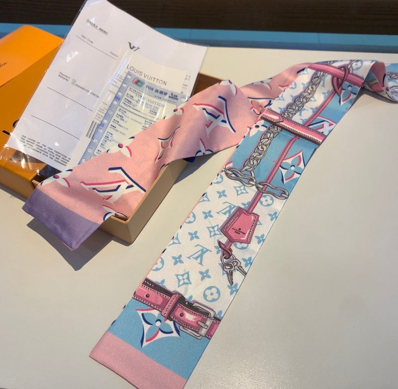 XLC6 Silk satin 8-120CM scarf