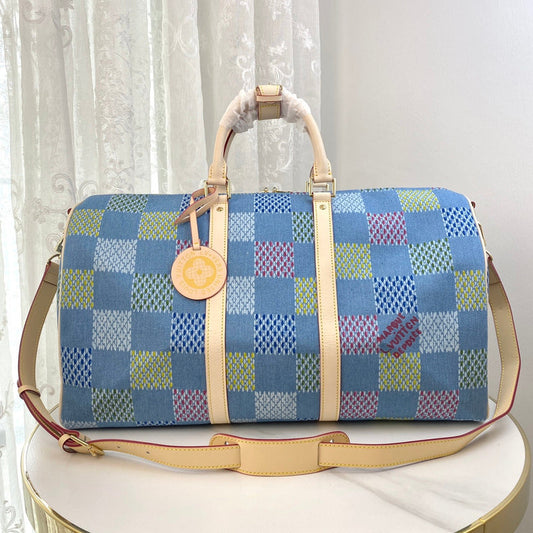 LLP193 Leather Bag 50-29-23CM Travel Bags