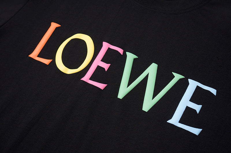 LOC23 Men's and women's summer short-sleeved T-shirt clothes