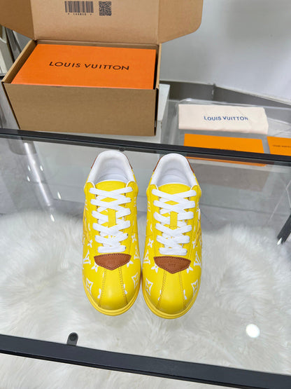 GLS21 High Quality Leather Women35-41 Men40-46 Shoes with box