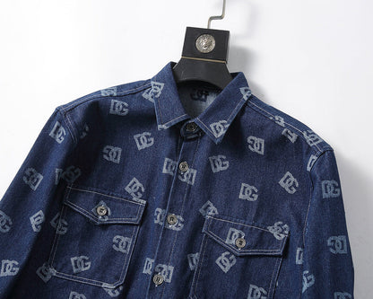 DGC100 New autumn and winter denim shirt