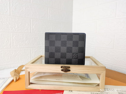 LLP033  Card bag 12X9cm Leather Wallet
