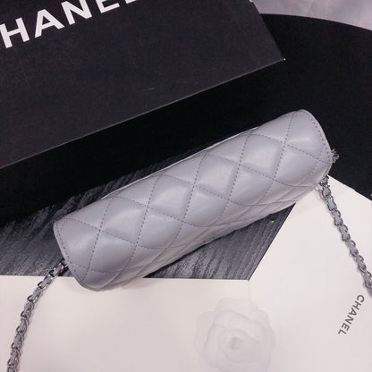 XCP017 Bag leather 19-13-4CM Bag silver logo