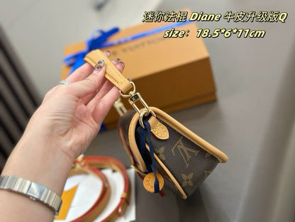 MLB6  Women's new fashion 16.5*6*11cm mini baguette bag