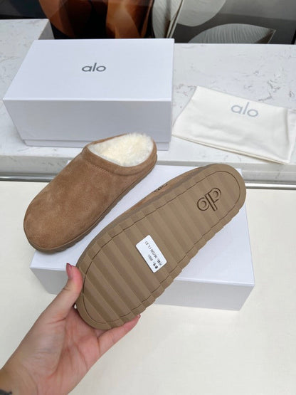 GAS1 Wool Women Shoes 35-41 cotton slippers with Box