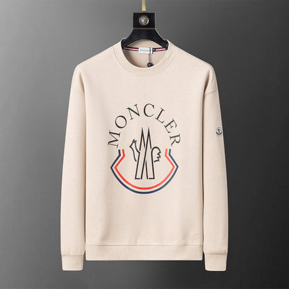 MOC038  New men's autumn and winter double-sided cotton new pullover hoodie clothing