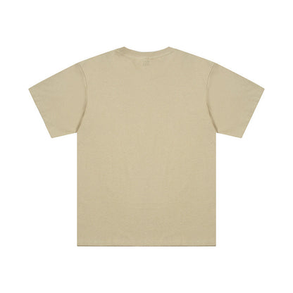 AMC20 New  Men's and women's letter embroidery short-sleeved T-shirt