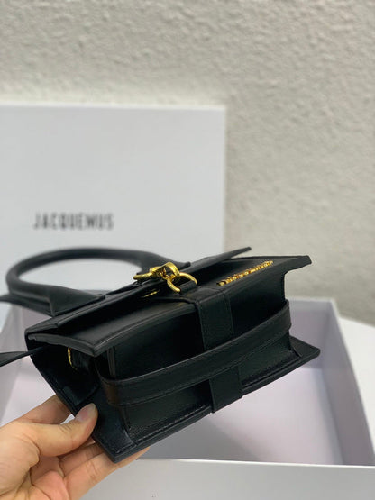 LJP9 Leather Bag 17CM high quality with box