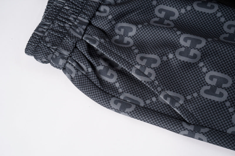 GUC098 New men's and women's spring and autumn thin pants, elastic waistband casual pants clothing