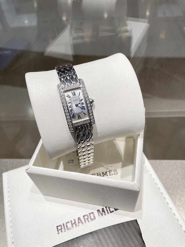 CW3  Sapphire water stone crystal mirror women's watch 34.80 x 19.00 mm