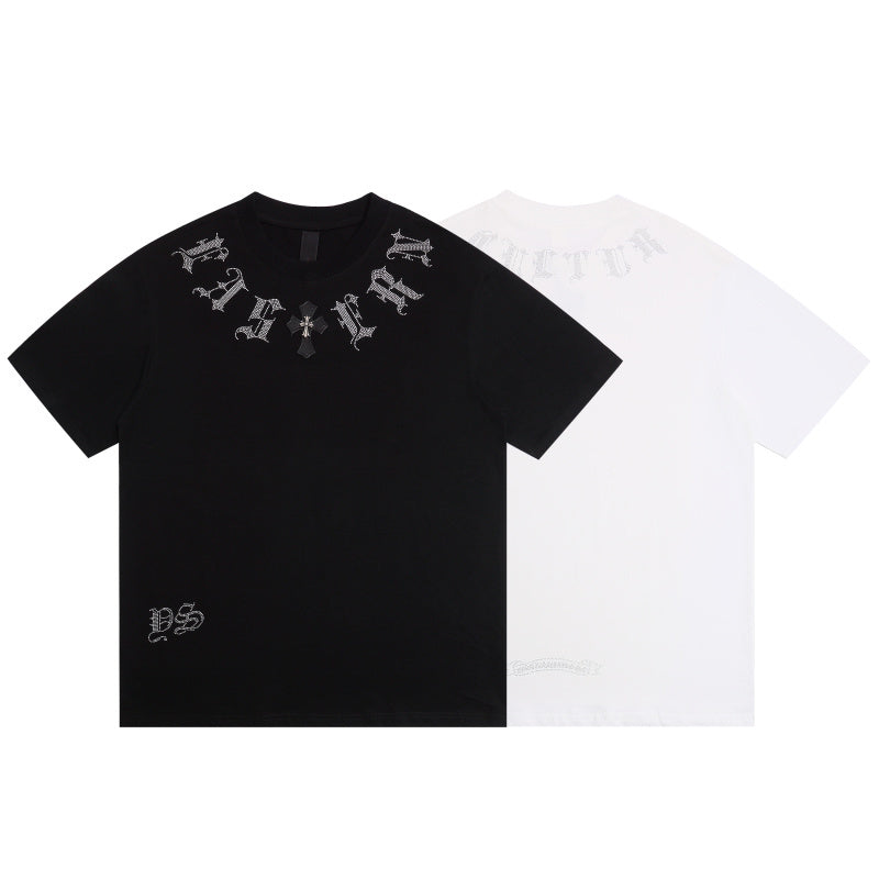 KLC19 Men's and women's high quality summer short-sleeved T-shirt clothes