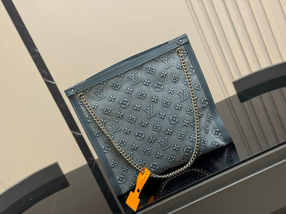 MLP33 Leather Bag 37-34CM Handbag
