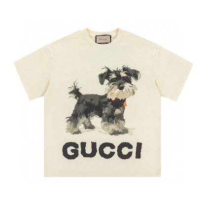 GUC079  Men's and women's summer short-sleeved T-shirt clothes