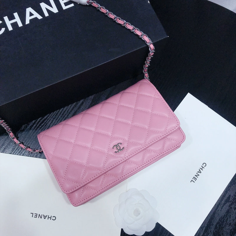 XCP017 Bag leather 19-13-4CM Bag silver logo