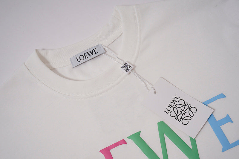 LOC23 Men's and women's summer short-sleeved T-shirt clothes