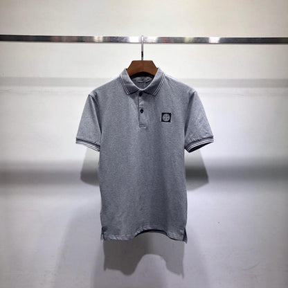 STC24 New men's polo shirt summer short sleeved top Clothing