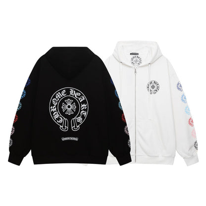 KLC24  New men's and women's high-quality spring and autumn hoodie hooded sweatshirt Clothing