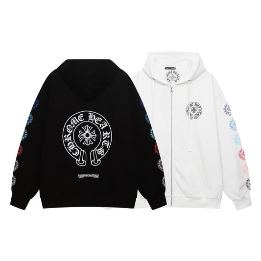 KLC24  New men's and women's high-quality spring and autumn hoodie hooded sweatshirt Clothing