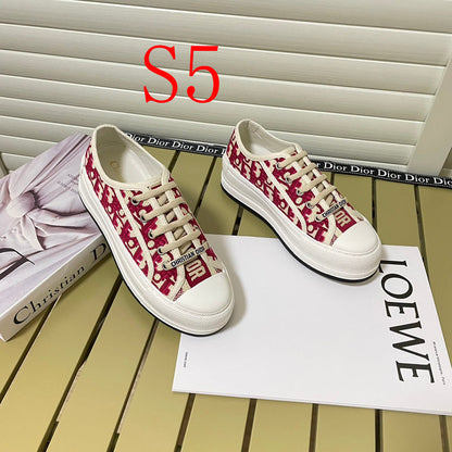 MJDS53 Women Shoes 35-40 Leather Shoes with box
