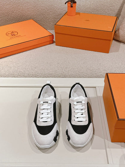 BHS12 Leather Women 35-41 Man 40-45 Shoes with box
