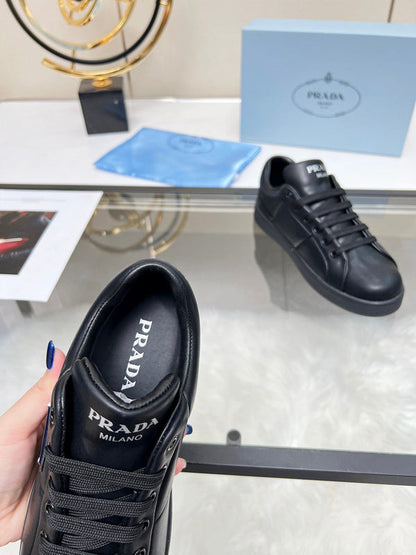 OPS1 Leather Shoes Women35-41 man40-45 with box