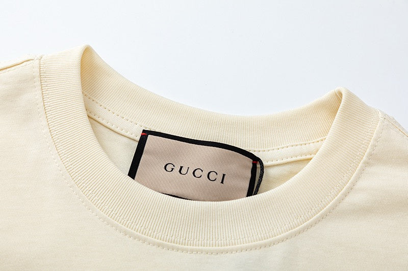 GUC079  Men's and women's summer short-sleeved T-shirt clothes