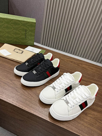 OGS15 Leather women 35-41 And men 40-45 shoes With box