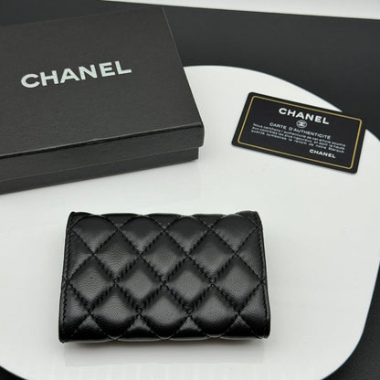 LCP39 Wallet Bag 11-7.5-2CM Leather bags with box