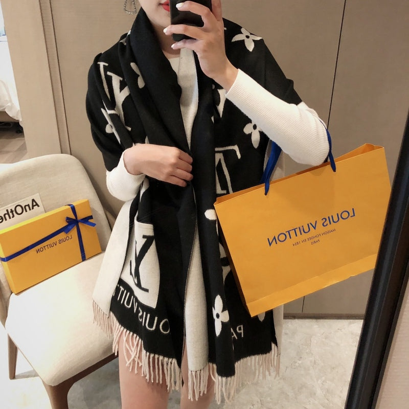 XLC19 cashmere blend 65-180CM Scarf