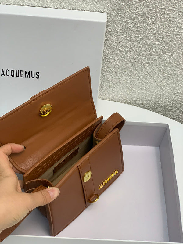 LJP9 Leather Bag 17CM high quality with box