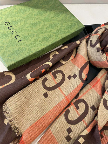 XGC26 Cashmere blend 70-180CM Scarf