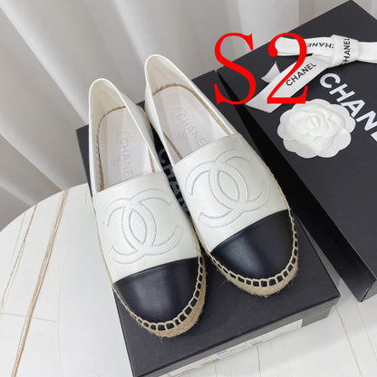 MCS08 Leather Women 35-41 shoes With Box