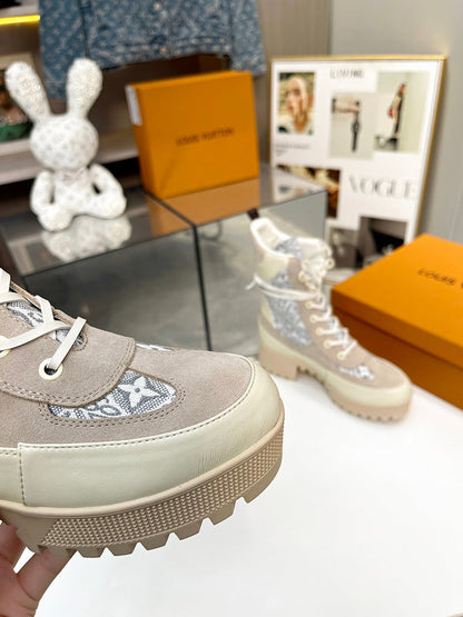 OLS28 Leather Women Shoes 35-42 with box