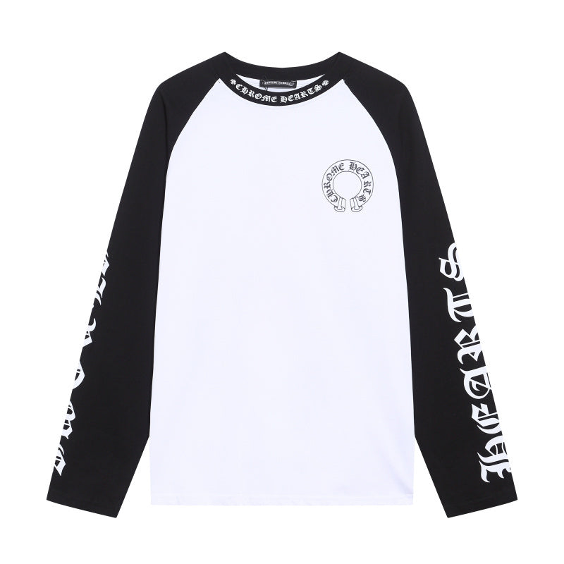 KLC26 New style men's and women's pure cotton long sleeved clothes