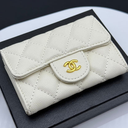 LCP34 Wallet Bag 11-7.5-2CM Leather bags with box