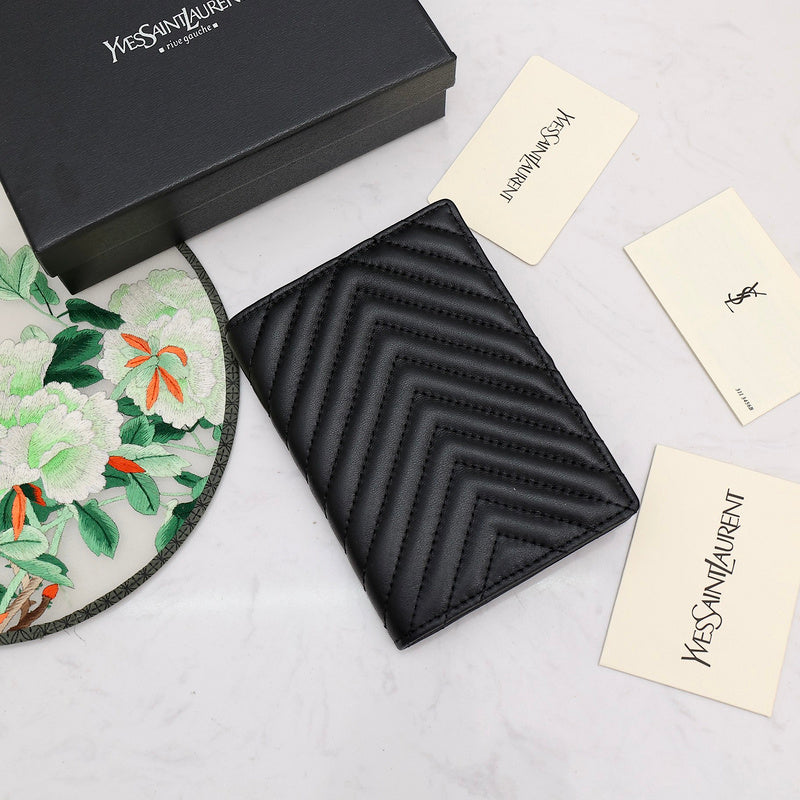 LYP34 High quality leather 10X14CM wallet with box