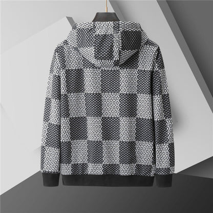 LVC025 New men's spring and autumn thin style outerwear+long pants pure cotton casual suit clothing