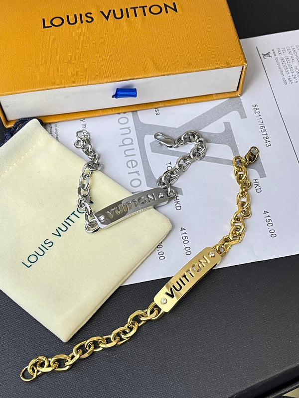L167   Men's and women's titanium steel bracelet jewelry