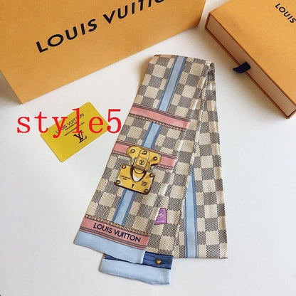 LSC40 Silk satin 8-120CM scarf